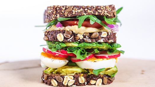 Lower Carb Sandwich Brotturm