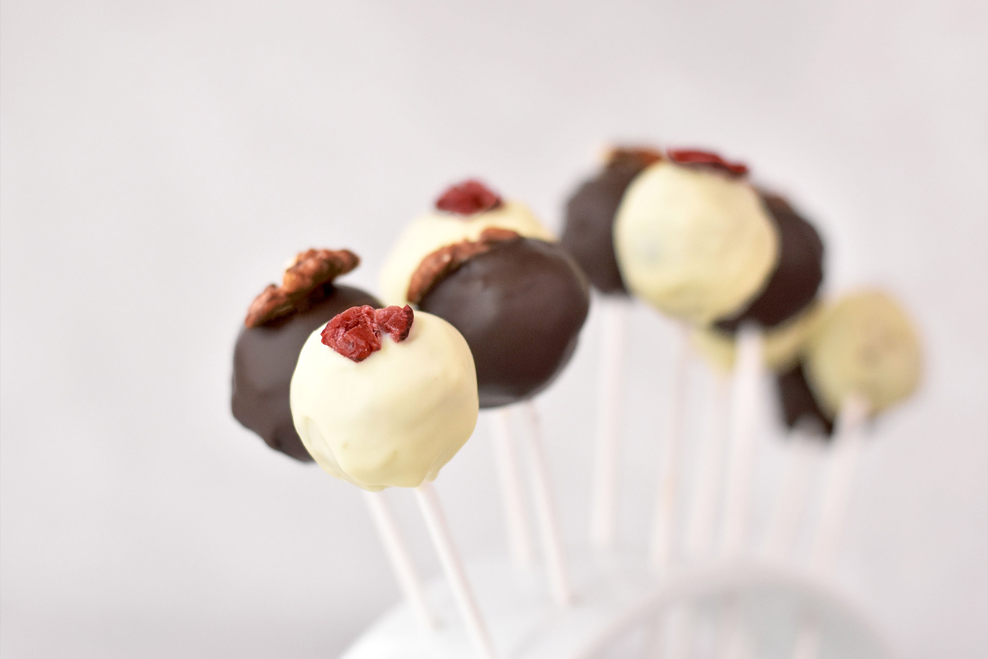 REZEPT: Bananen-Cranberry-Cake-Pops