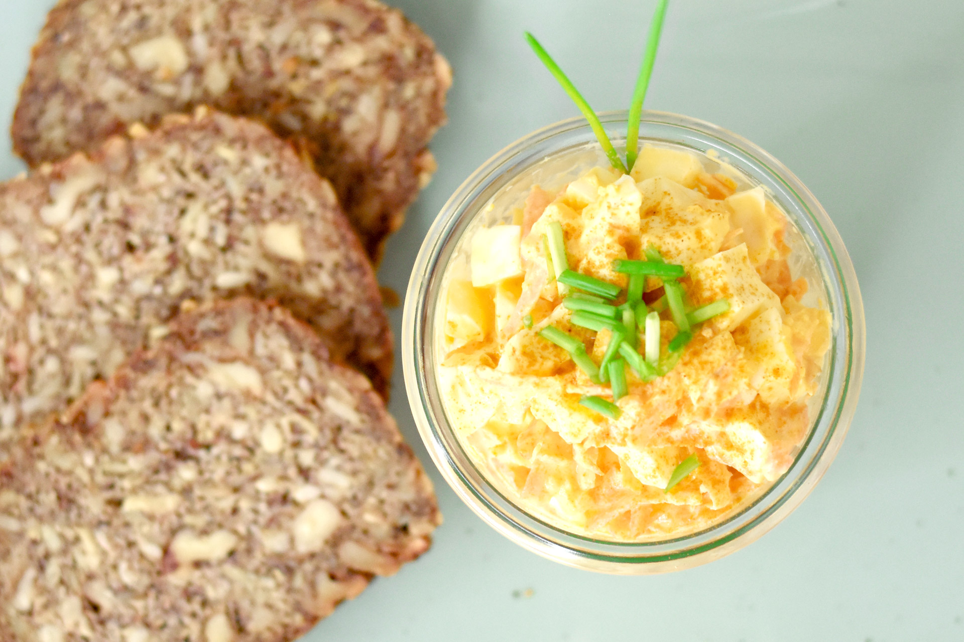 REZEPT: Eiersalat mit Karotten